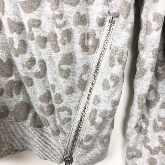 Rails Marlo Leopard Print Crew Neck Sweatshirt M - Picture 8 of 11